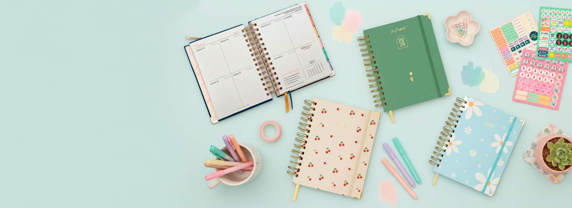 AGENDAS ÚNICAS PARA <br>
CADA ESTILO DE MUJER